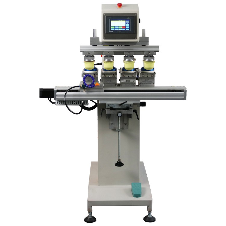 4 color pad printing machine