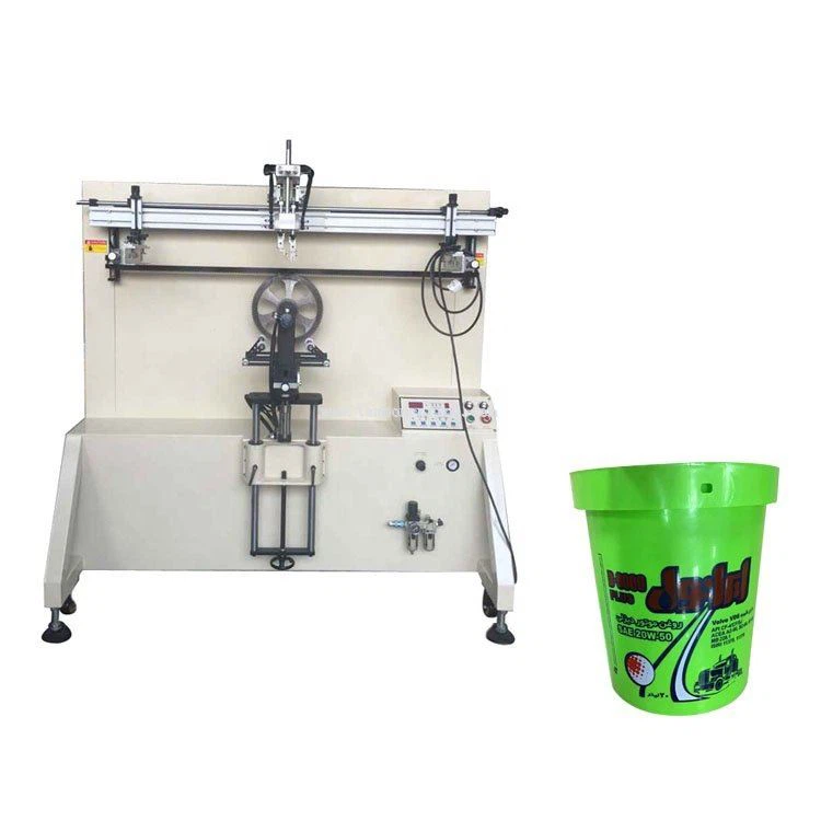 Plastic Bucket Silk Screen Printer Machine