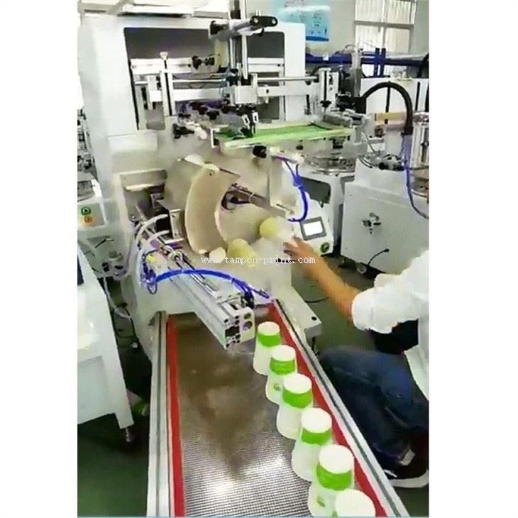 Screen Printing Machine For Cups