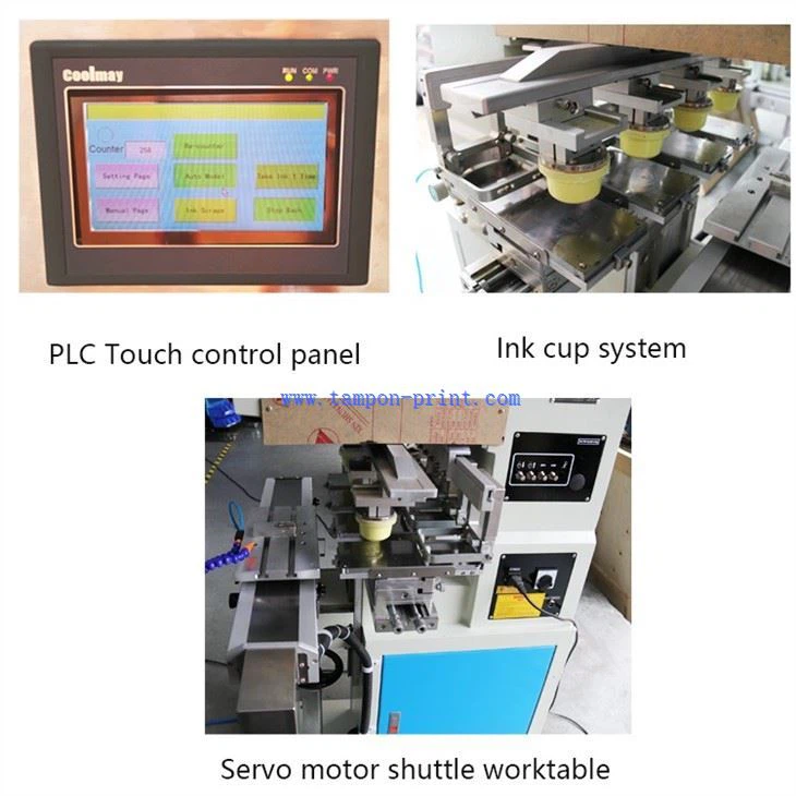 4 Colors Semi Automatic Pad Printing Machine