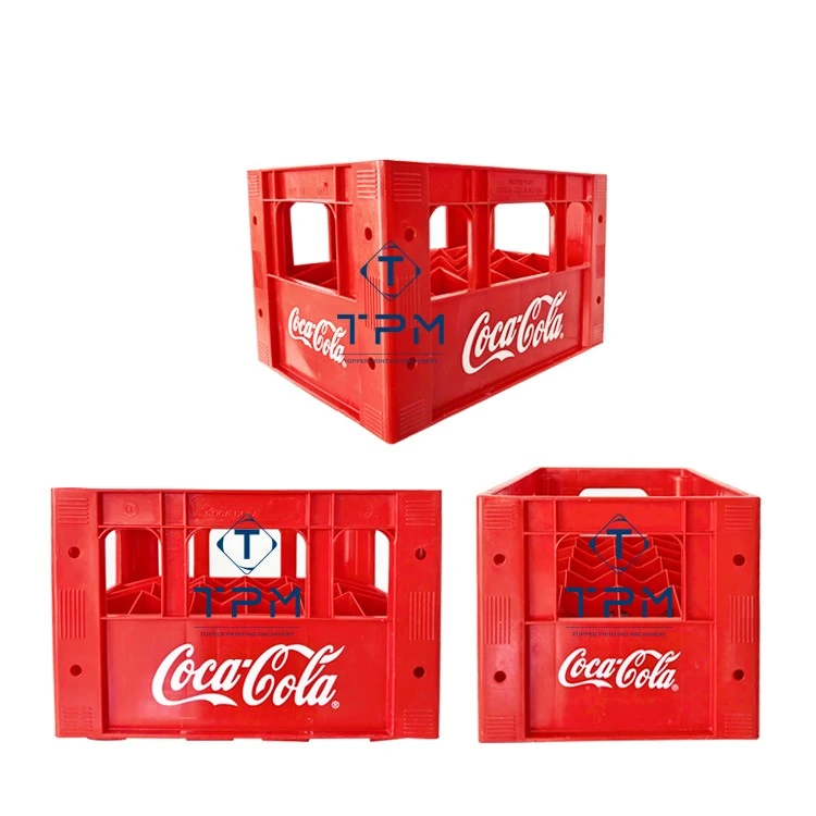 2 Color Automatic Screen Printing Machine For Beverage Crates