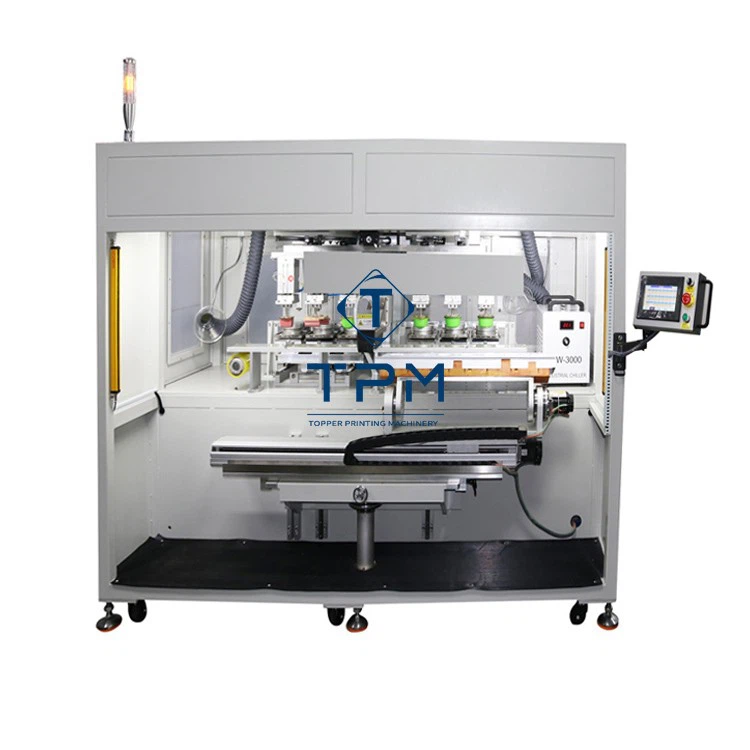 6 Color Pad Printing Machine On Washing Panel factory