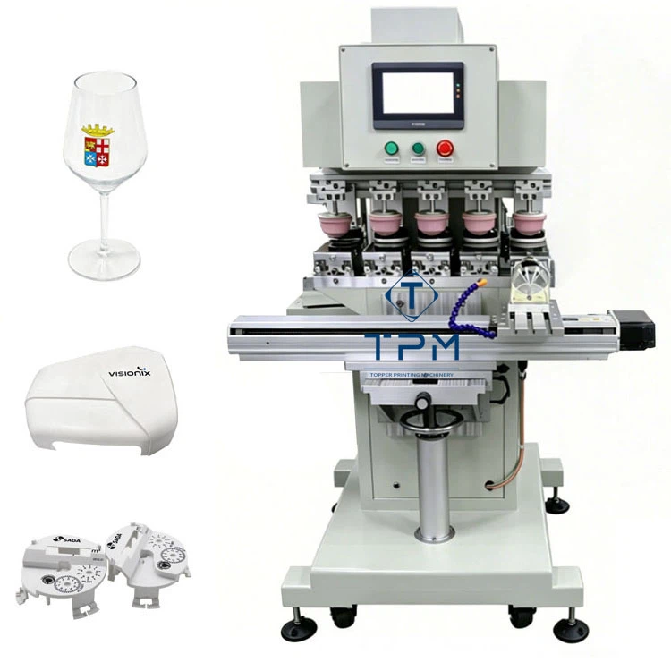 Full Electric 5 Color Pad Printing Machine