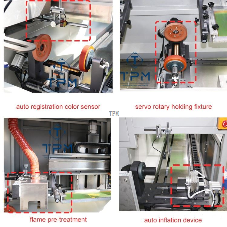 Plastic And Glass Bottles Automatic Screen Printing Machines