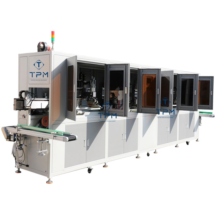 Plastic And Glass Bottles Automatic Screen Printing Machines