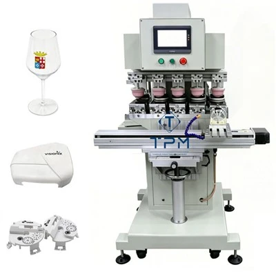 Full Electric 5 Color Pad Printing Machine